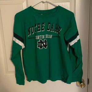 University of Notre Dame long sleeve T